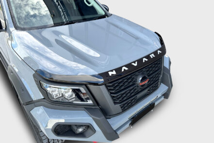 Smoke Black Bonnet Protector to suit Nissan Navara NP300 (2022-2025)